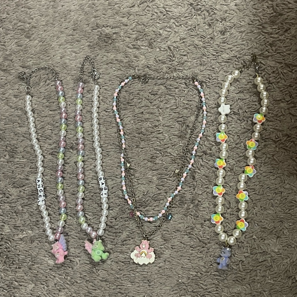 Care Bear Necklace Bundle